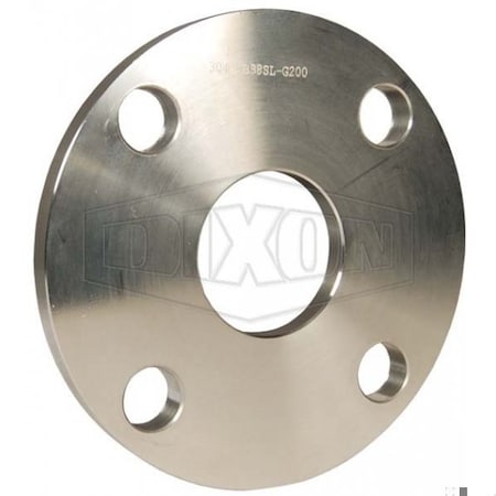 Dixon Slip-On Flange, 1 in, 304/304L SS, 150 lb, Domestic B38SL-G100